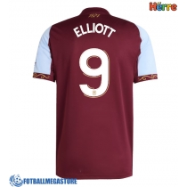 Fotballdrakt Herre Aston Villa Harvey Elliott #9 Hjemmedrakt 2025-26 Kortermet